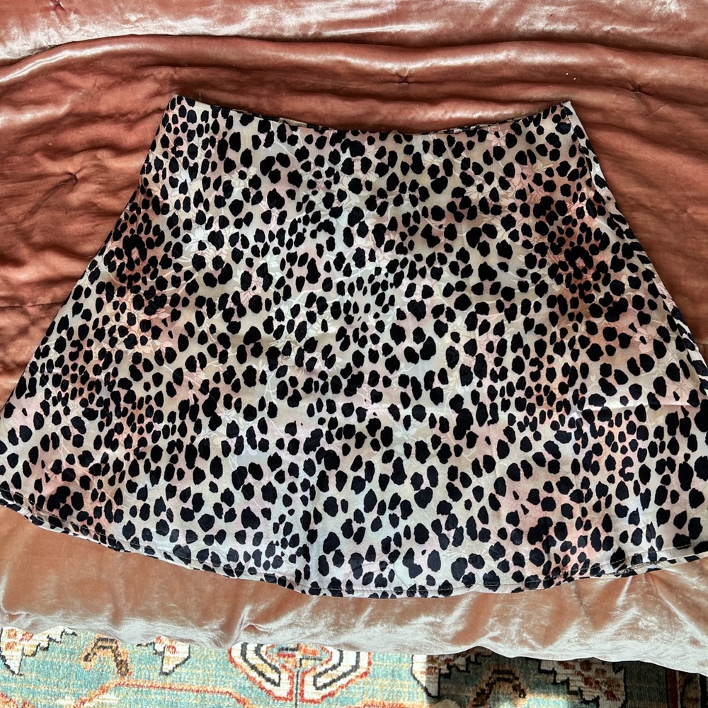 Princess Polly Cheetah Print Mini Skirt
